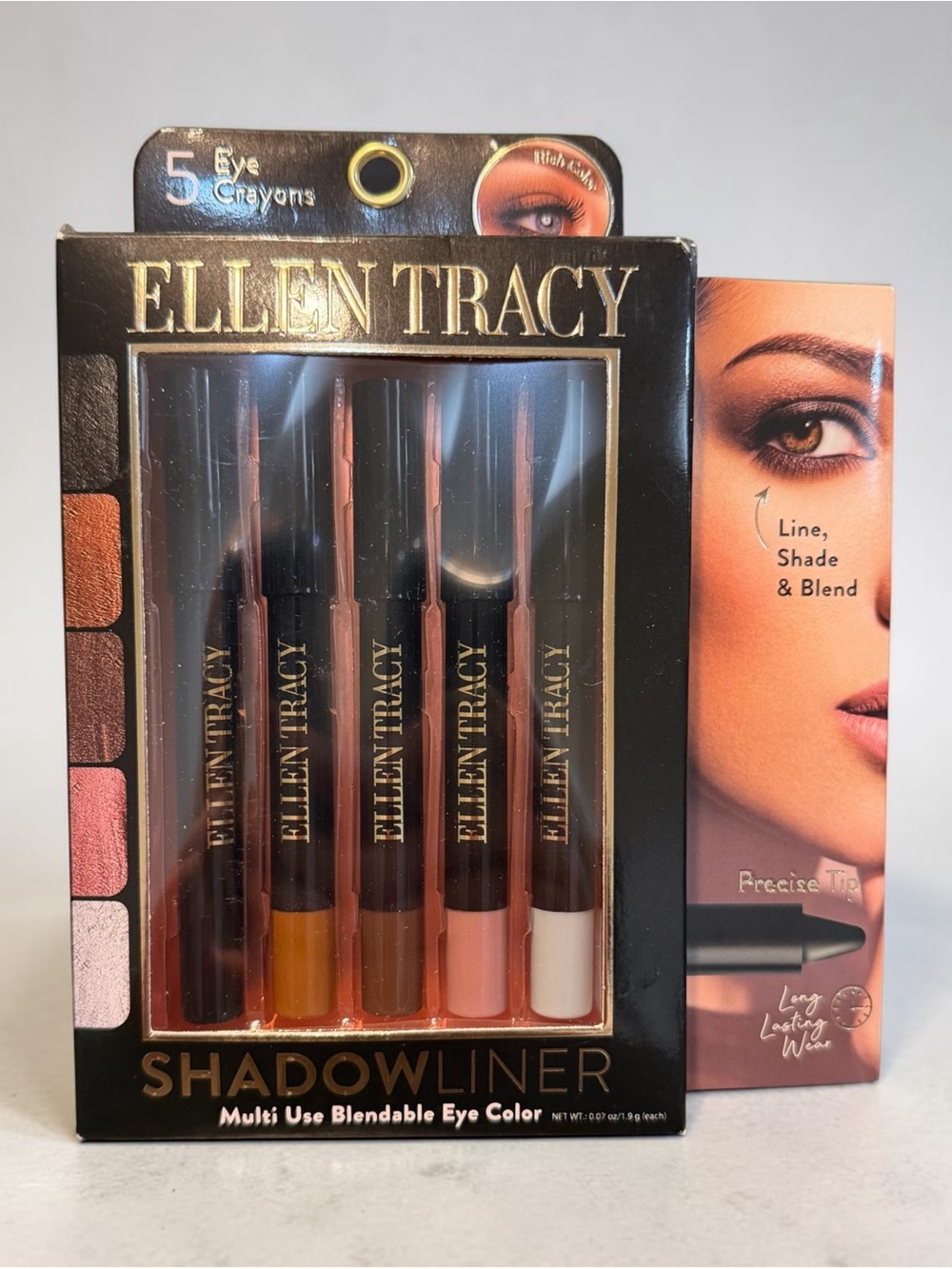 Ellen Tracy Shadowliner 5-Piece Eye Crayon Set
